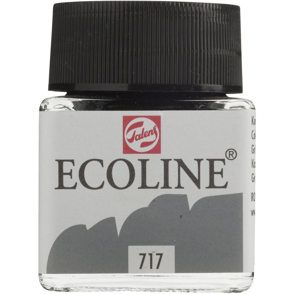 Ecoline Liquid Watercolour Paint 30mL Cold Grey