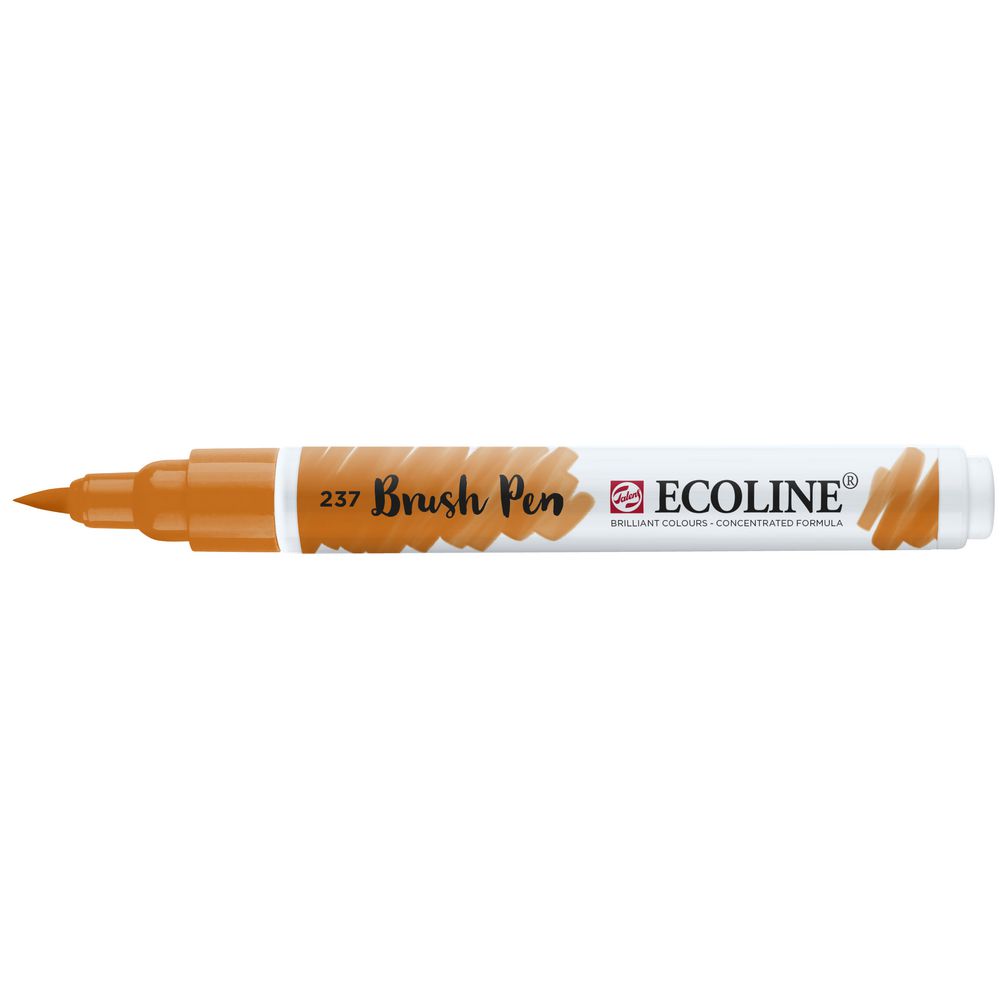 Ecoline Liquid Watercolour Brush Pen Deep Orange