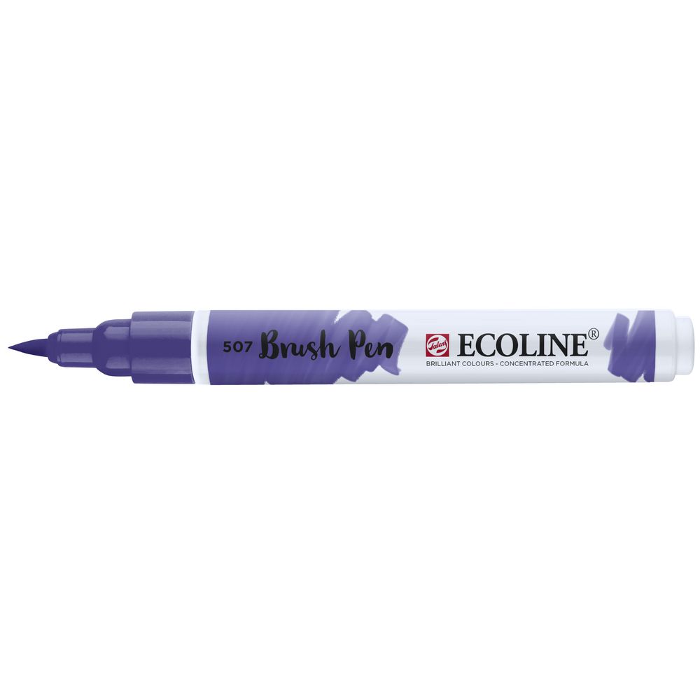 Ecoline Liquid Watercolour Brush Pen Ultramarine Violet