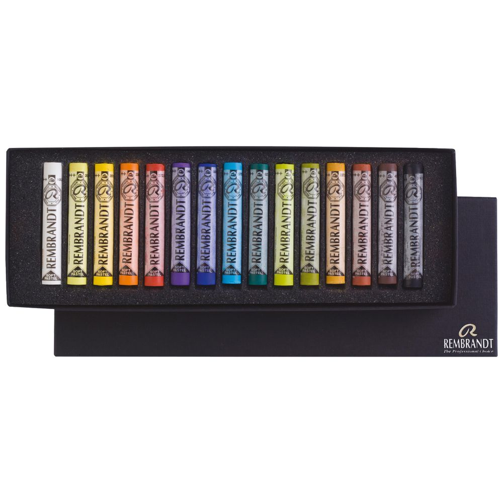 Rembrandt Soft Pastels Long 15 Pack
