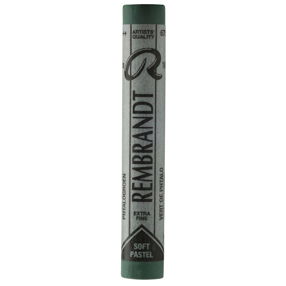 Rembrandt Soft Pastel Phthalo Green 3