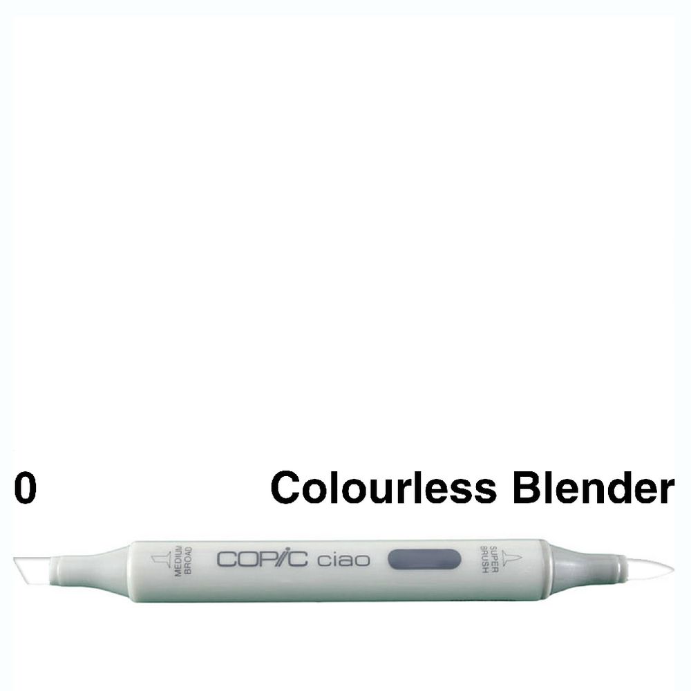 Copic Ciao Dual Nib Marker 0 Colourless Blender