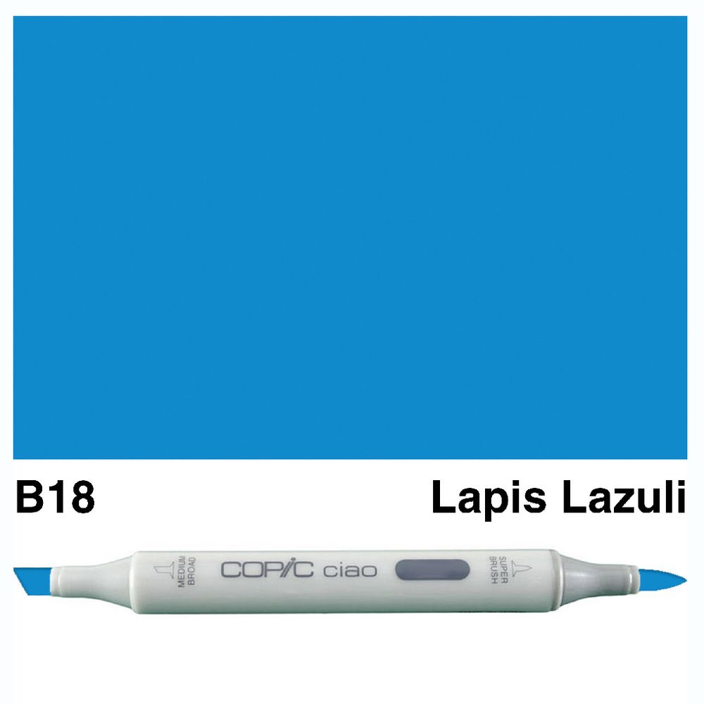 Copic Ciao Dual Nib Marker B18 Lapis Lazuli
