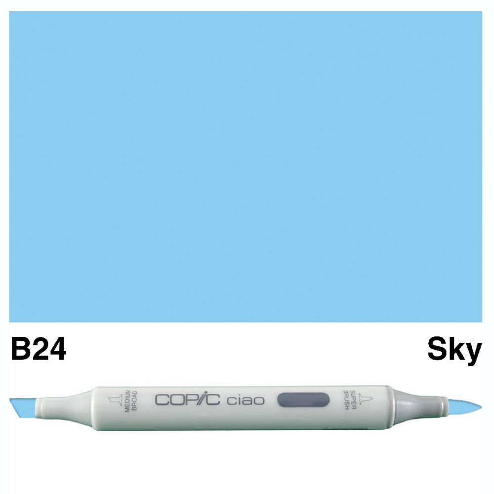Copic Ciao Dual Nib Marker B24 Sky