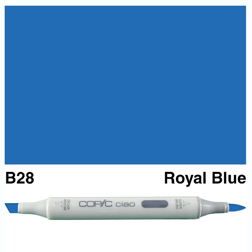Copic Ciao Dual Nib Marker B28 Royal Blue