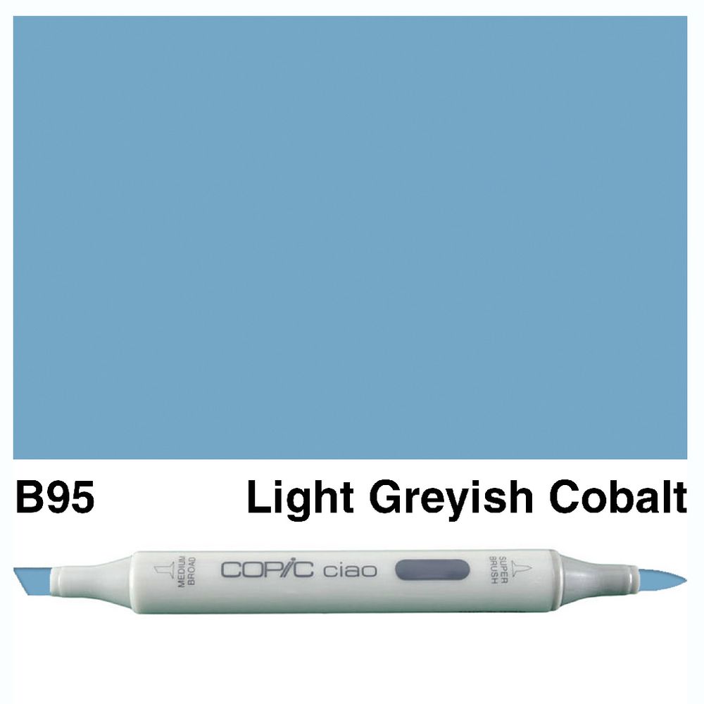 Copic Ciao Dual Nib Marker B95 Light Greyish Cobalt