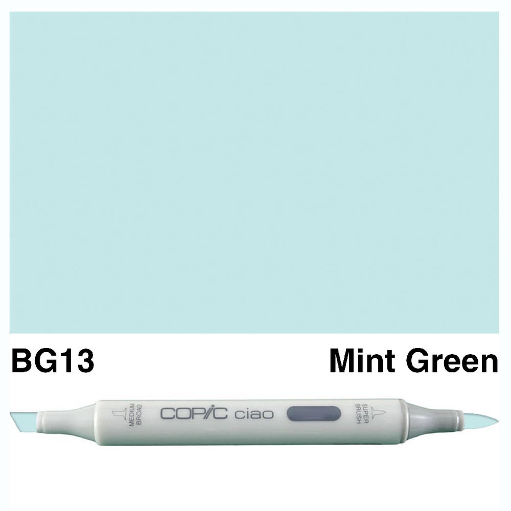 Copic Ciao Dual Nib Marker BG13 Mint Green