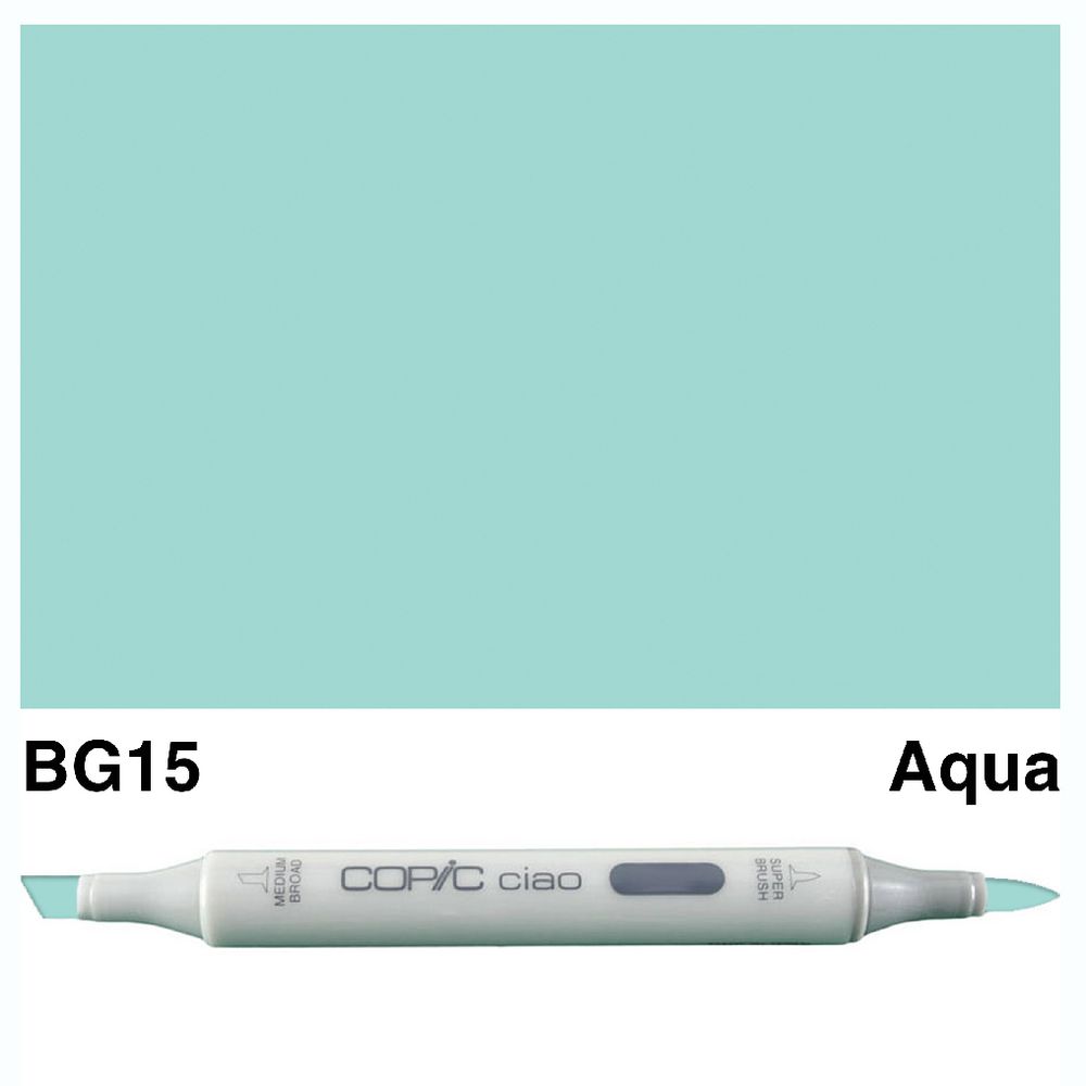 Copic Ciao Dual Nib Marker BG15 Aqua