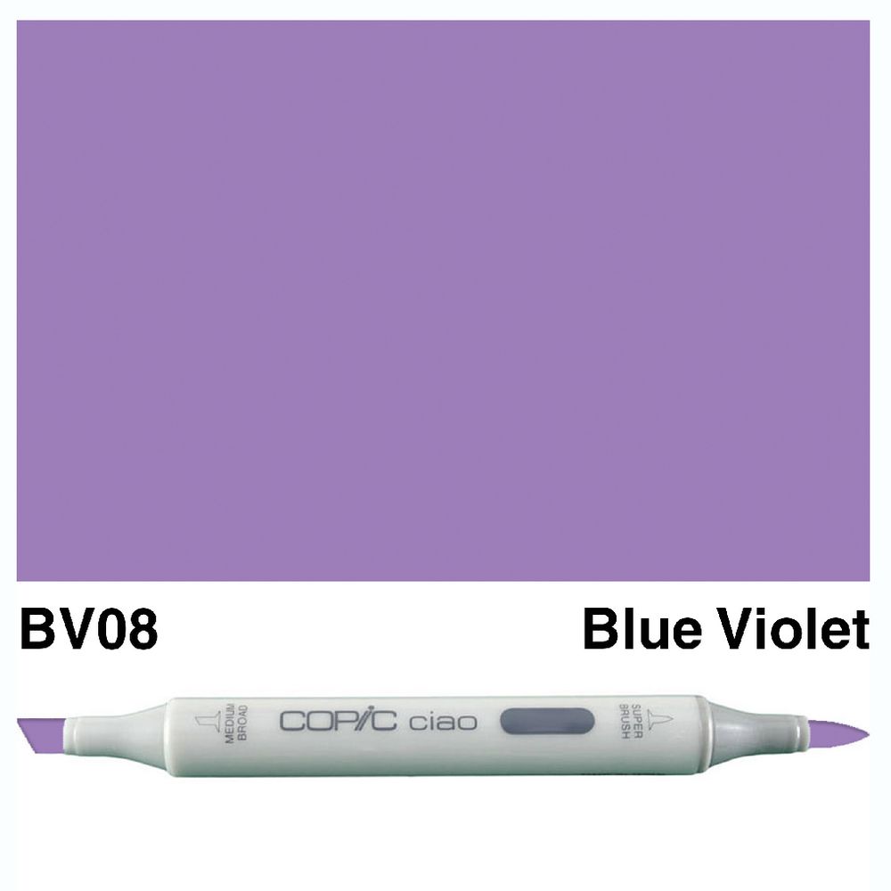 Copic Ciao Dual Nib Marker BV08 Blue Violet