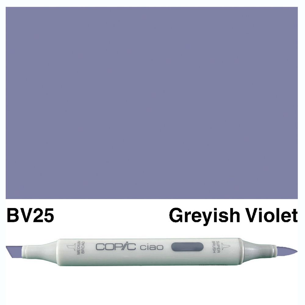 Copic Ciao Dual Nib Marker BV25 Greyish Violet