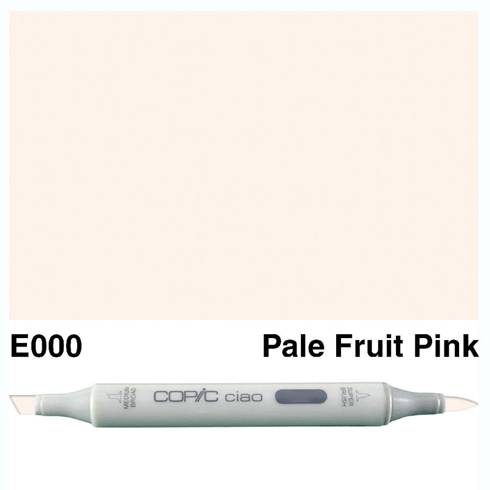 Copic Ciao Dual Nib Marker E000 Pale Fruit Pink