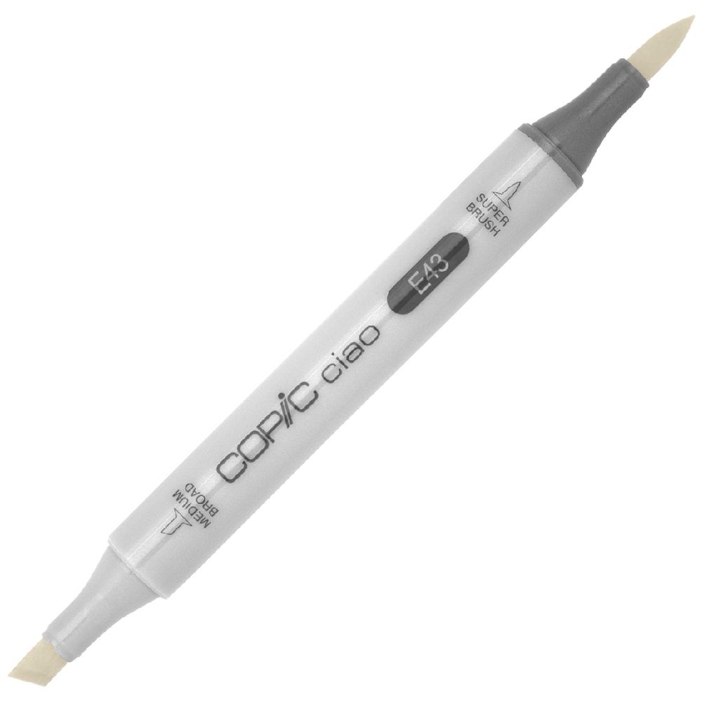 Copic Ciao Dual Nib Marker E43 Dull Ivory