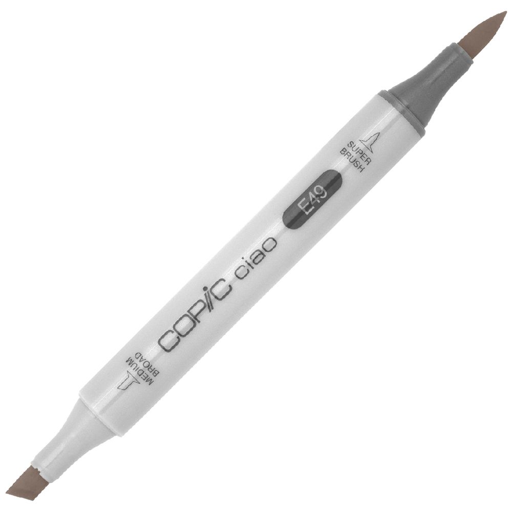 Copic Ciao Dual Nib Marker E49 Dark Bark