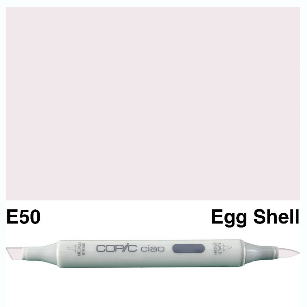 Copic Ciao Dual Nib Marker E50 Egg Shell