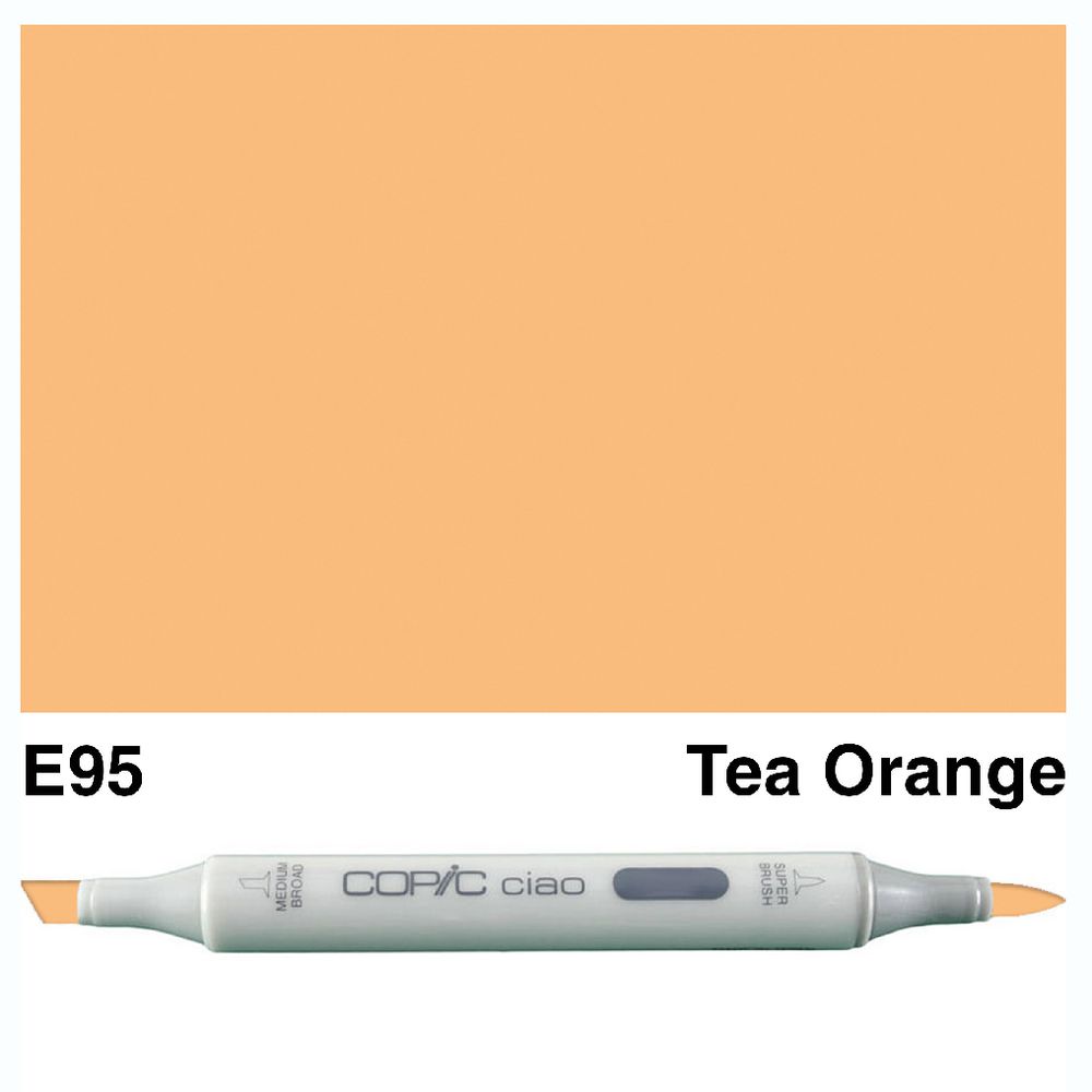 Copic Ciao Dual Nib Marker E95 Tea Orange
