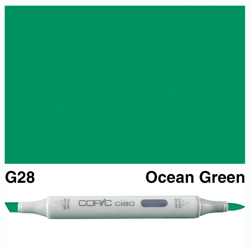 Copic Ciao Dual Nib Marker G28 Ocean Green