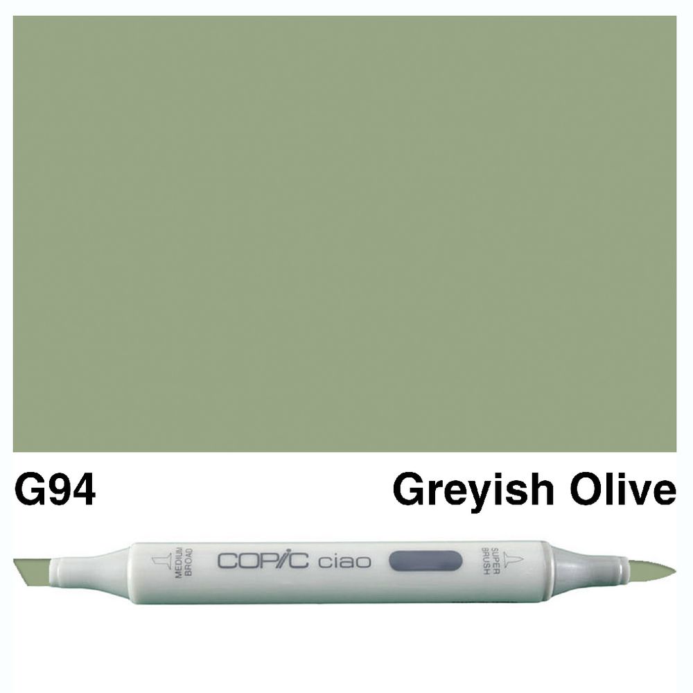 Copic Ciao Dual Nib Marker G94 Greyish Olive