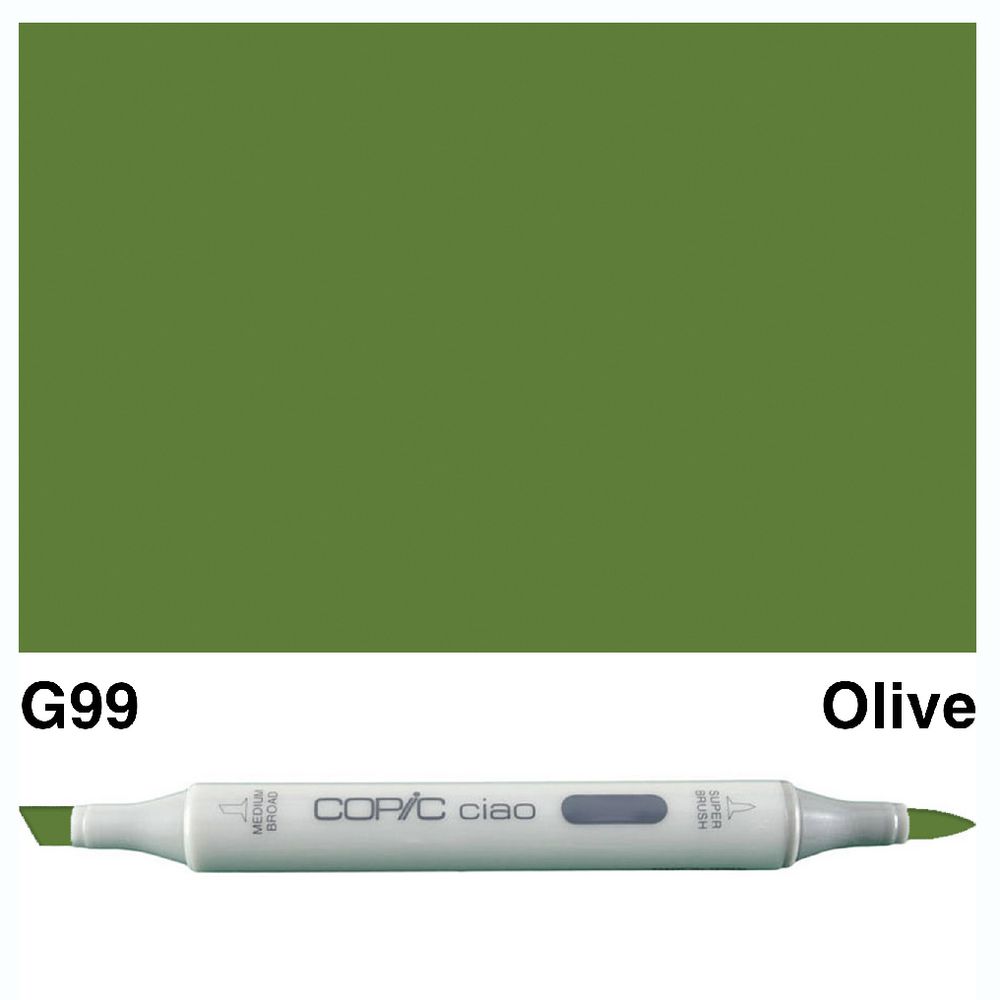 Copic Ciao Dual Nib Marker G99 Olive