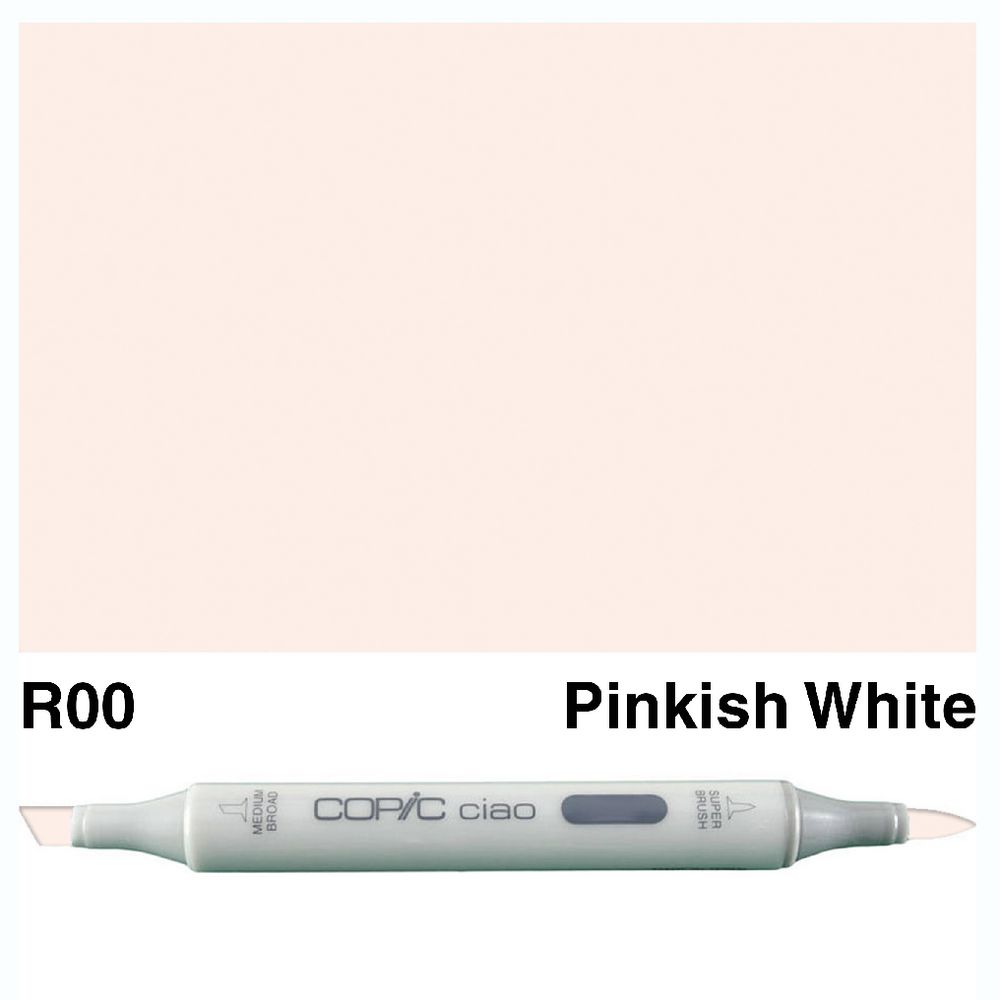 Copic Ciao Dual Nib Marker R00 Pinkish White