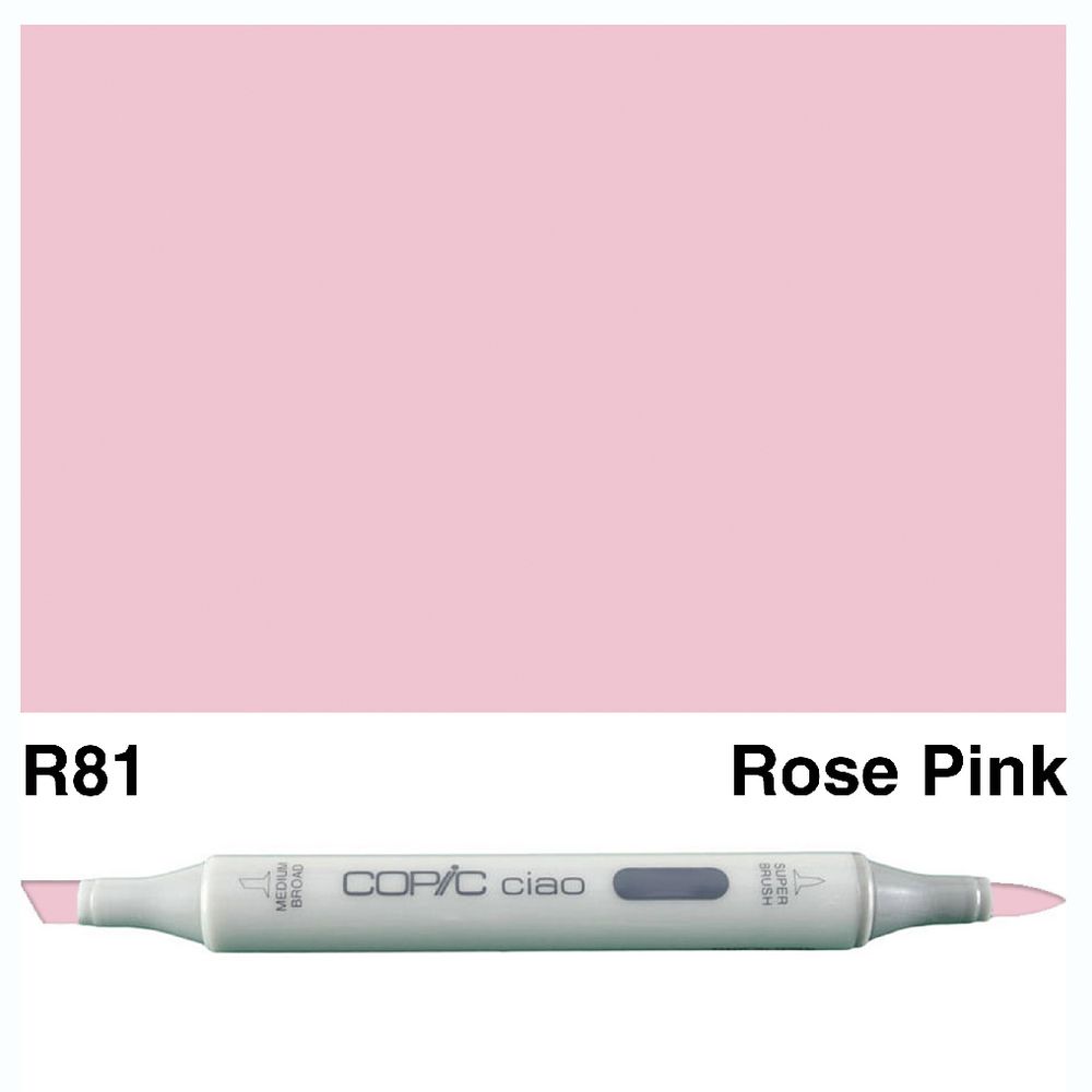 Copic Ciao Dual Nib Marker R81 Rose Pink