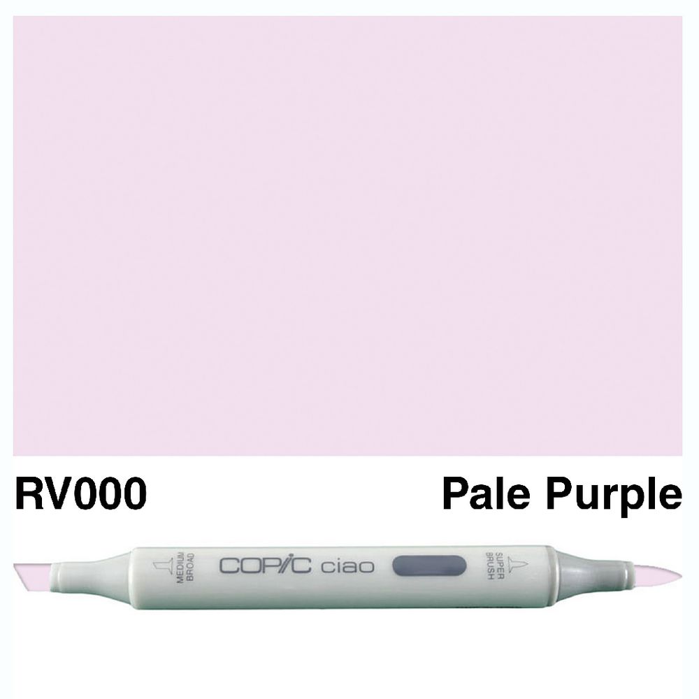 Copic Ciao Dual Nib Marker RV000 Pale Purple