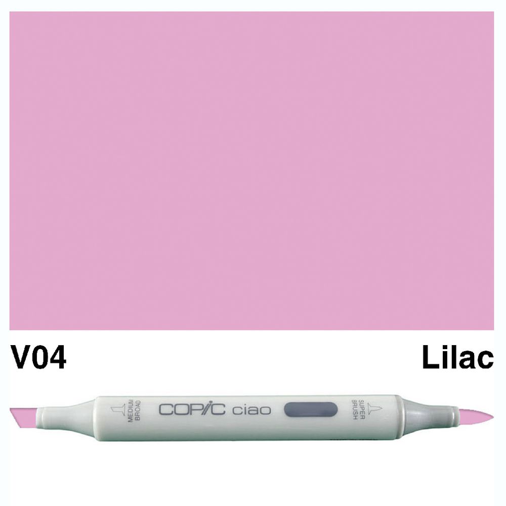 Copic Ciao Dual Nib Marker V04 Lilac