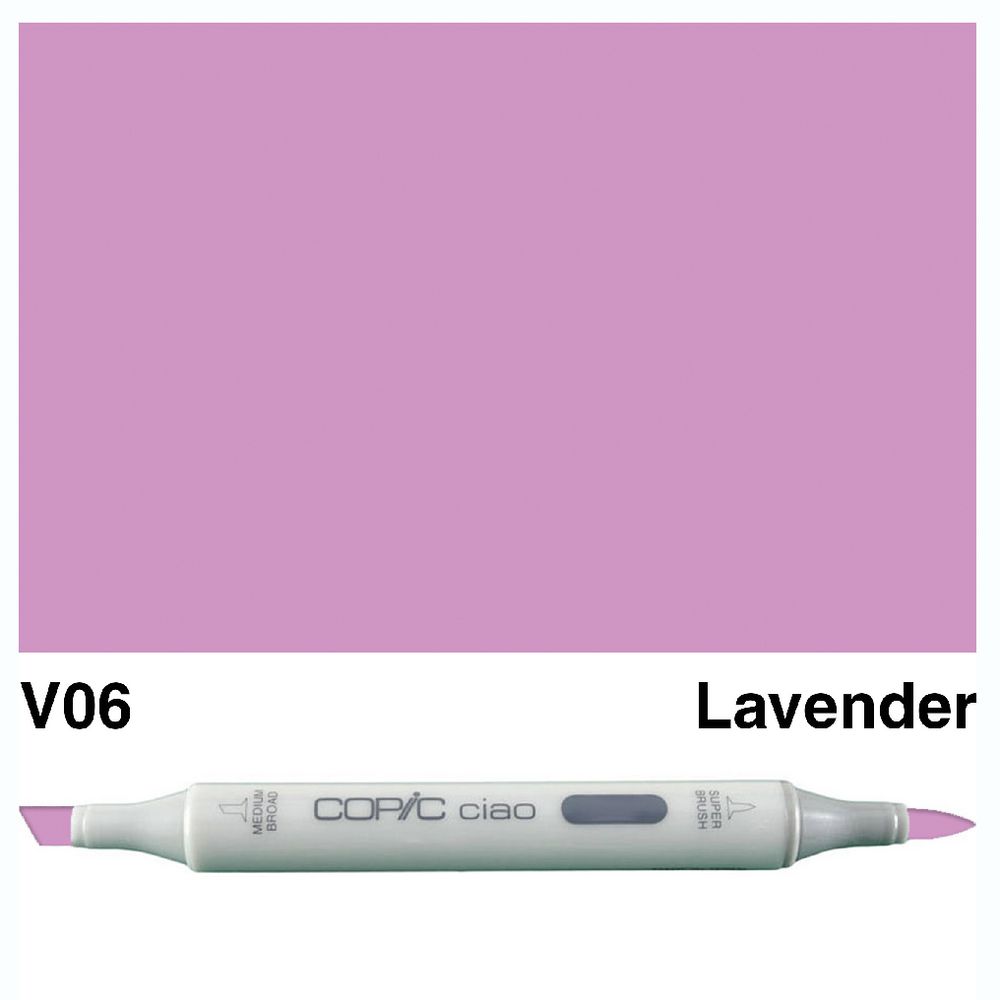 Copic Ciao Dual Nib Marker V06 Lavender