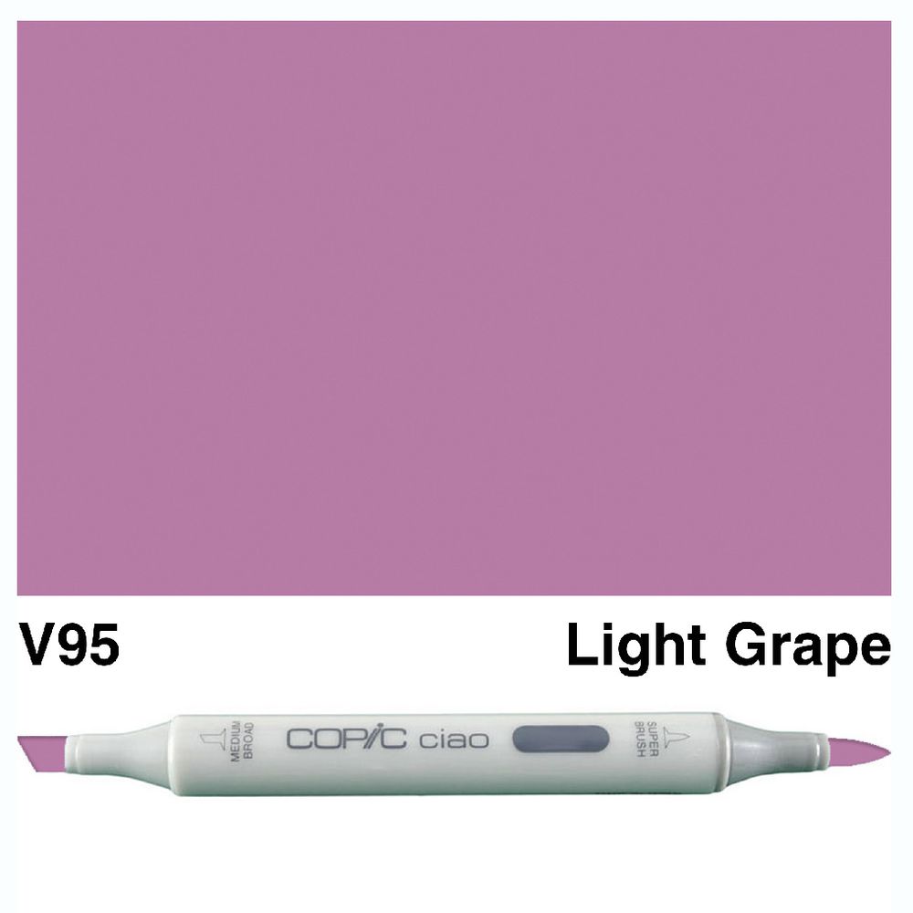 Copic Ciao Dual Nib Marker V95 Light Grape