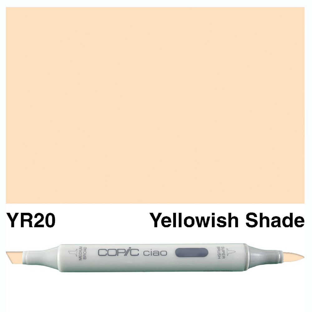 Copic Ciao Dual Nib Marker YR20 Yellowish Shade