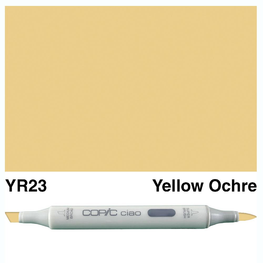 Copic Ciao Dual Nib Marker YR23 Yellow Ochre