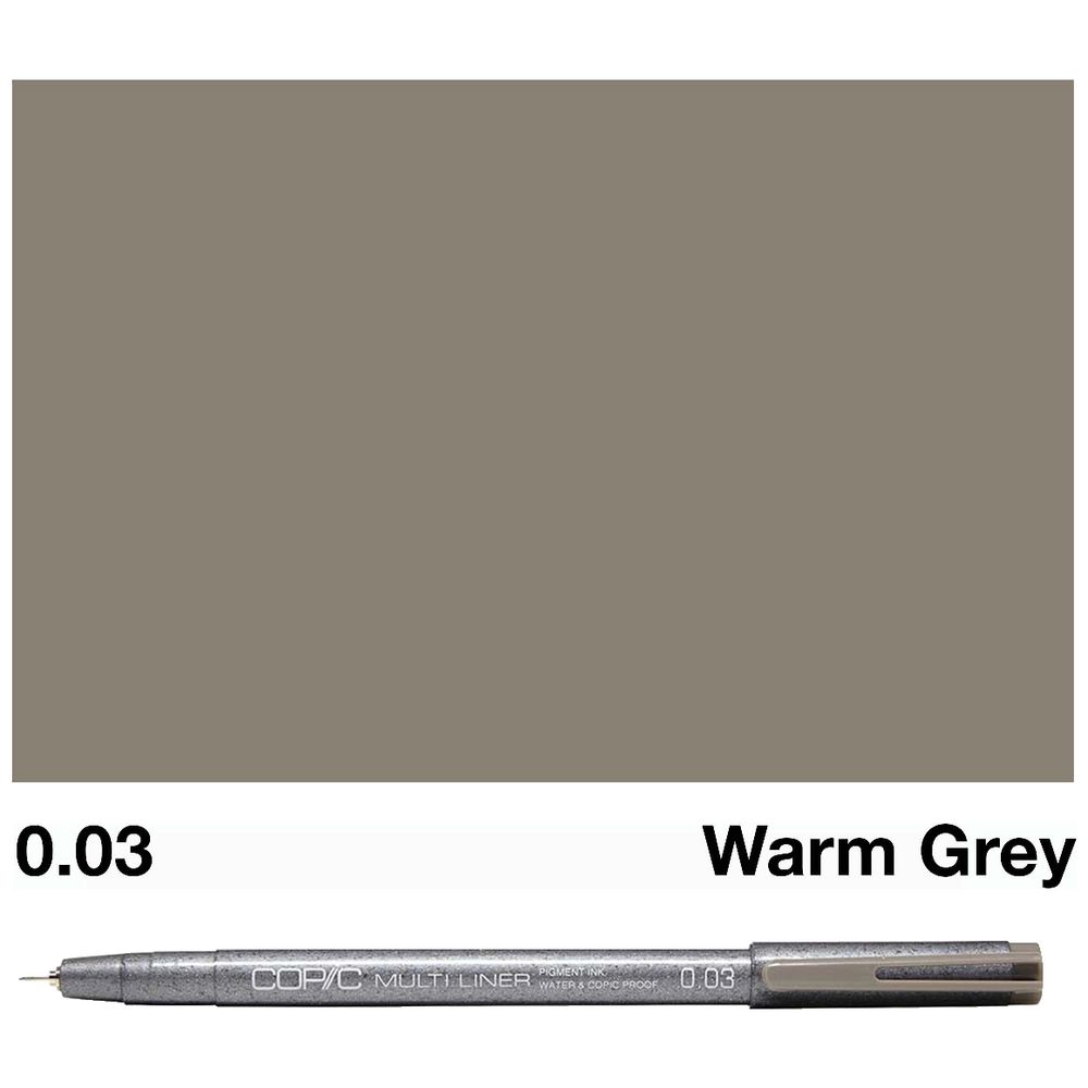 Copic Multiliner Marker 0.03mm Warm Grey