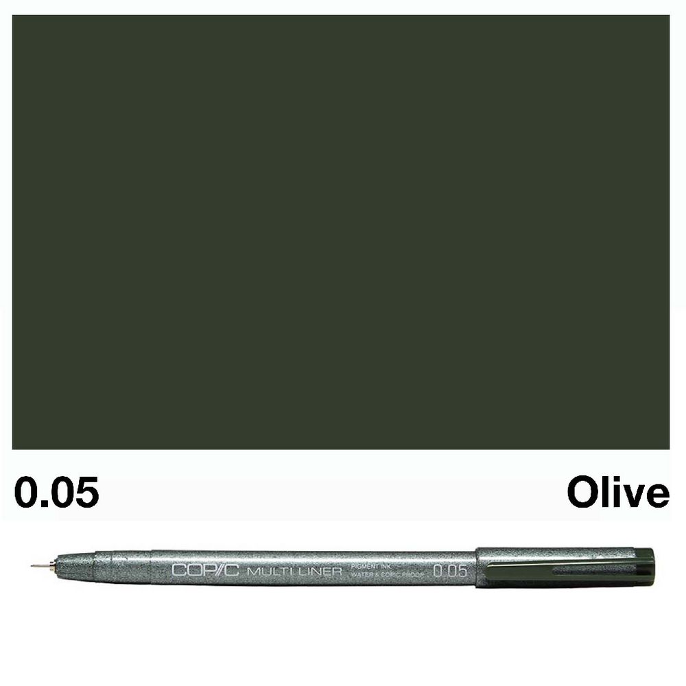 Copic Multiliner Marker 0.05mm Olive