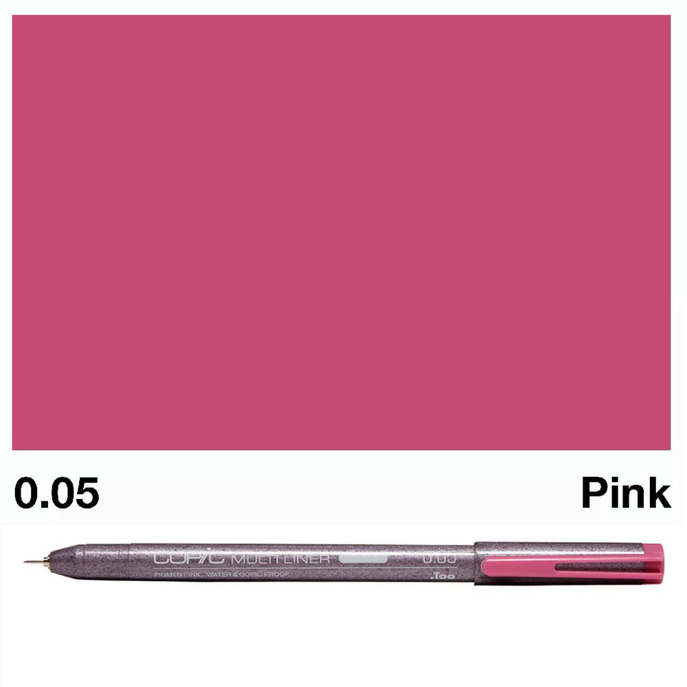 Copic Multiliner Marker 0.05mm Pink