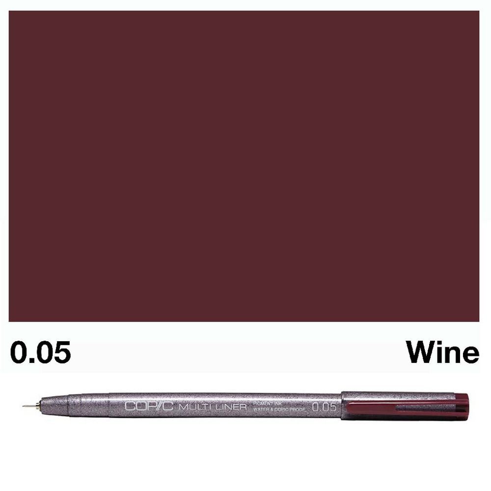 Copic Multiliner Marker 0.05mm Wine
