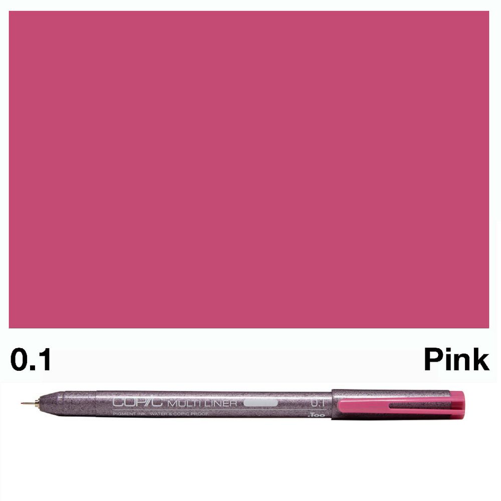 Copic Multiliner Marker 0.1mm Pink