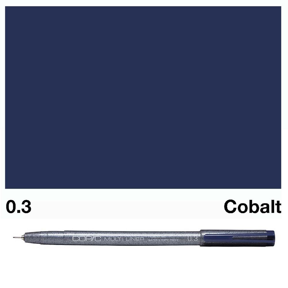 Copic Multiliner Marker 0.3mm Cobalt