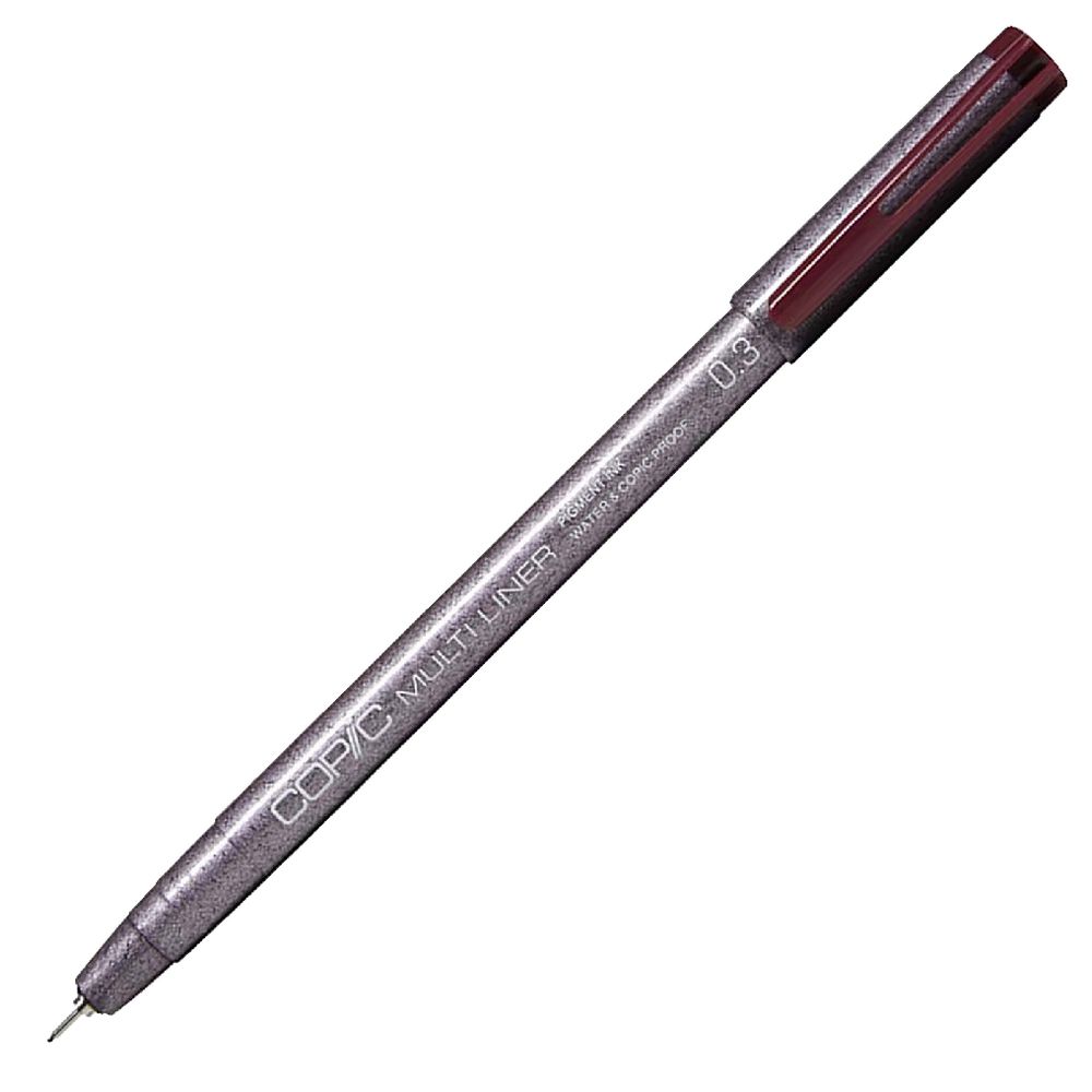Copic Multiliner Fine Nib Inking Pen Wine