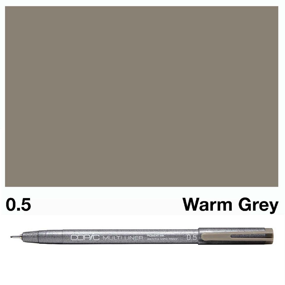 Copic Multiliner Marker 0.5mm Warm Grey