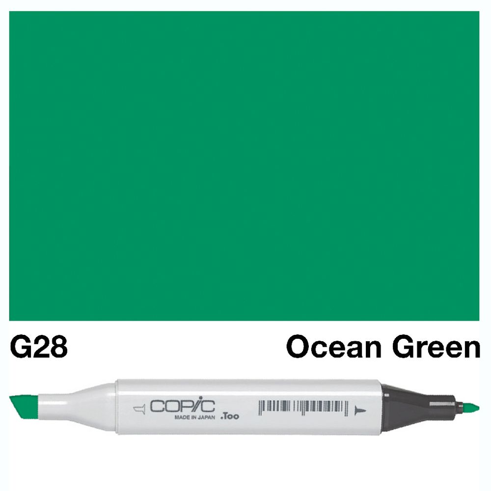 Copic Original Dual Nib Marker G28 Ocean Green