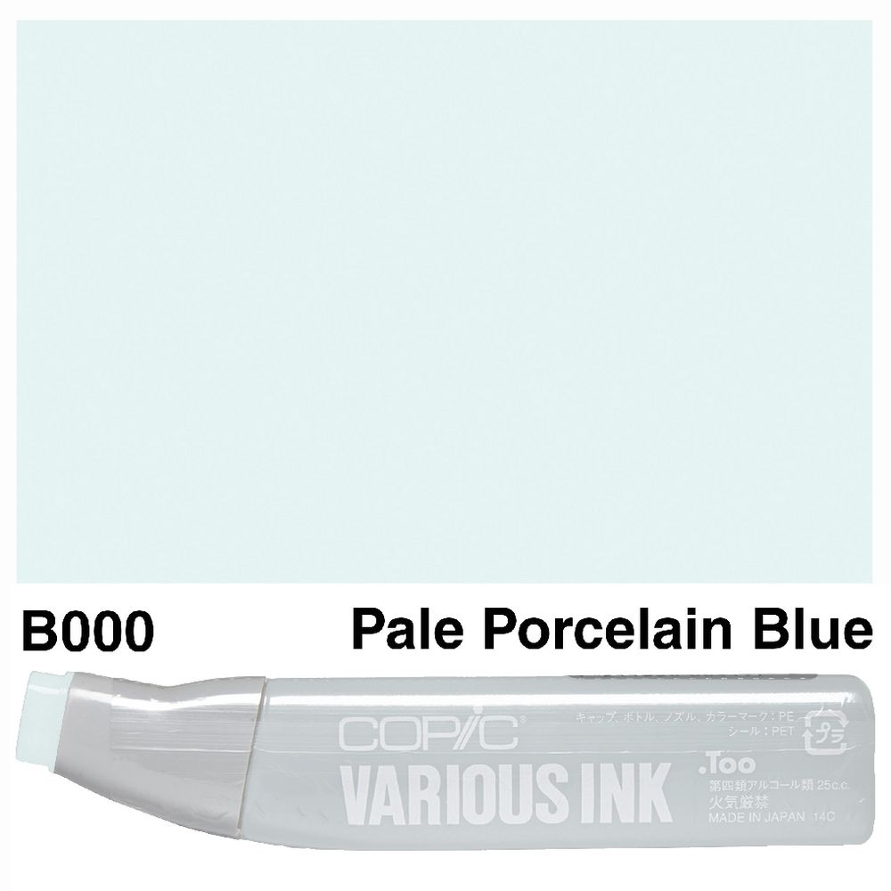 Copic Ink 25cc Pale Porcelain Blue