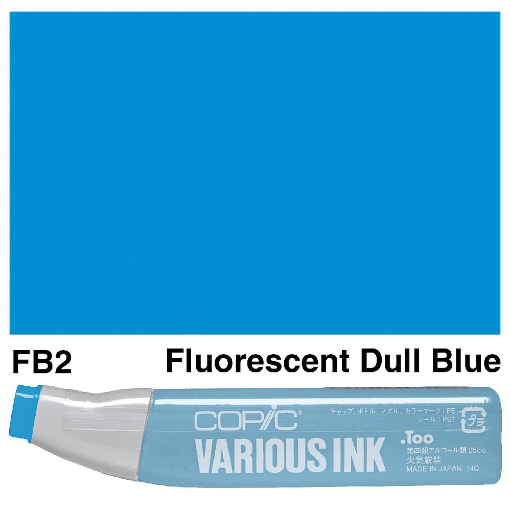 Copic Ink 25cc Fluro Dull Blue