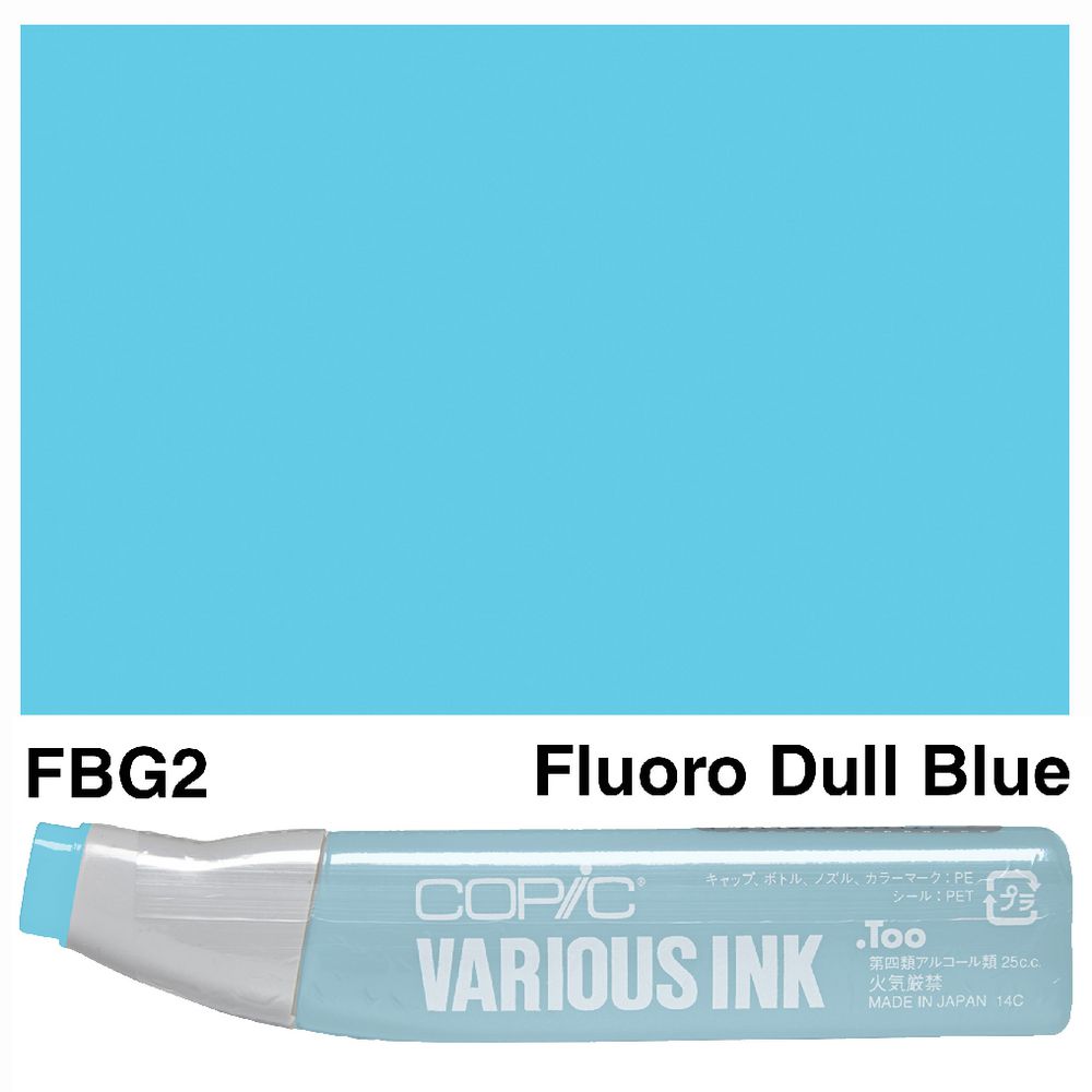 Copic Ink 25cc Fluro Dull Blue Green