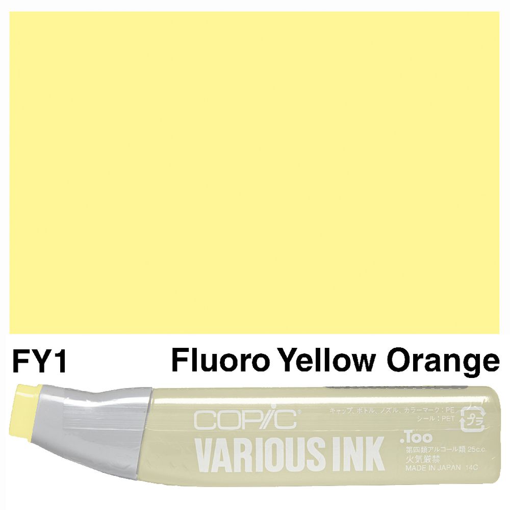 Copic Ink 25cc Fluro Yellow Orange