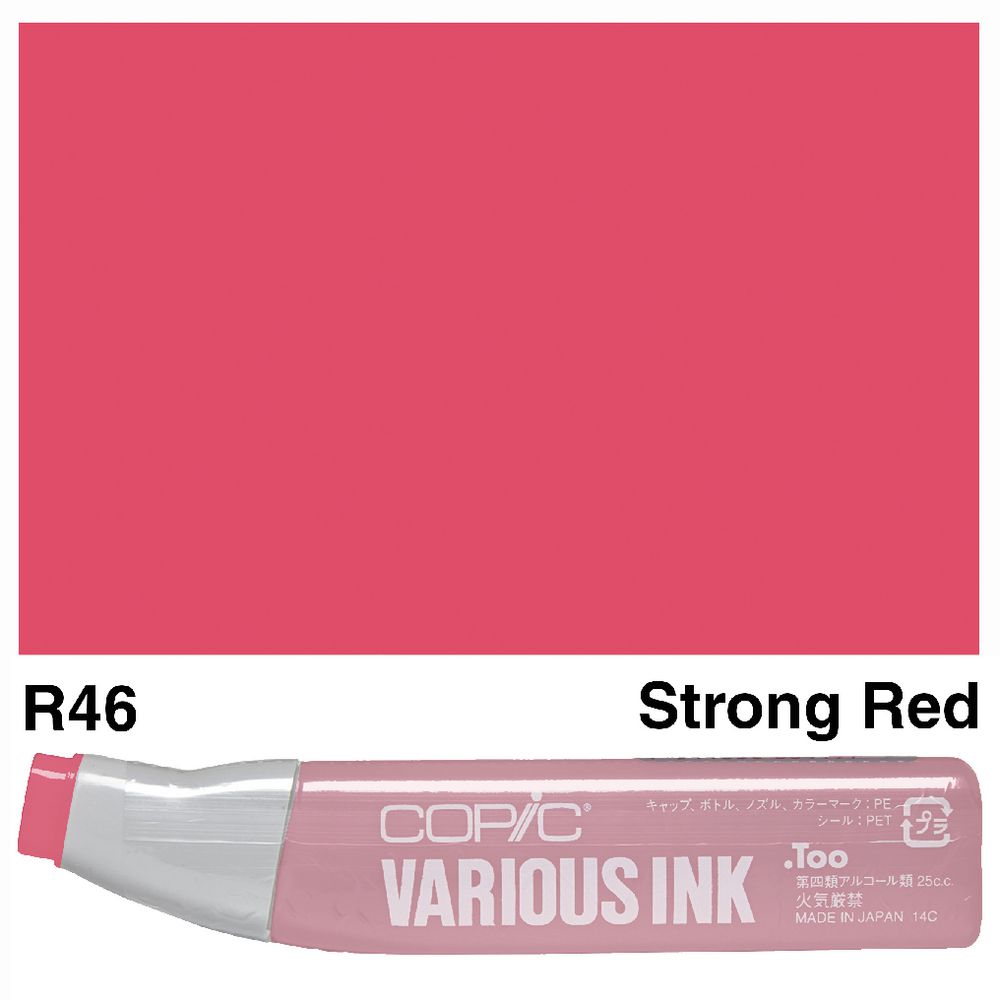 Copic Ink 25cc Strong Red