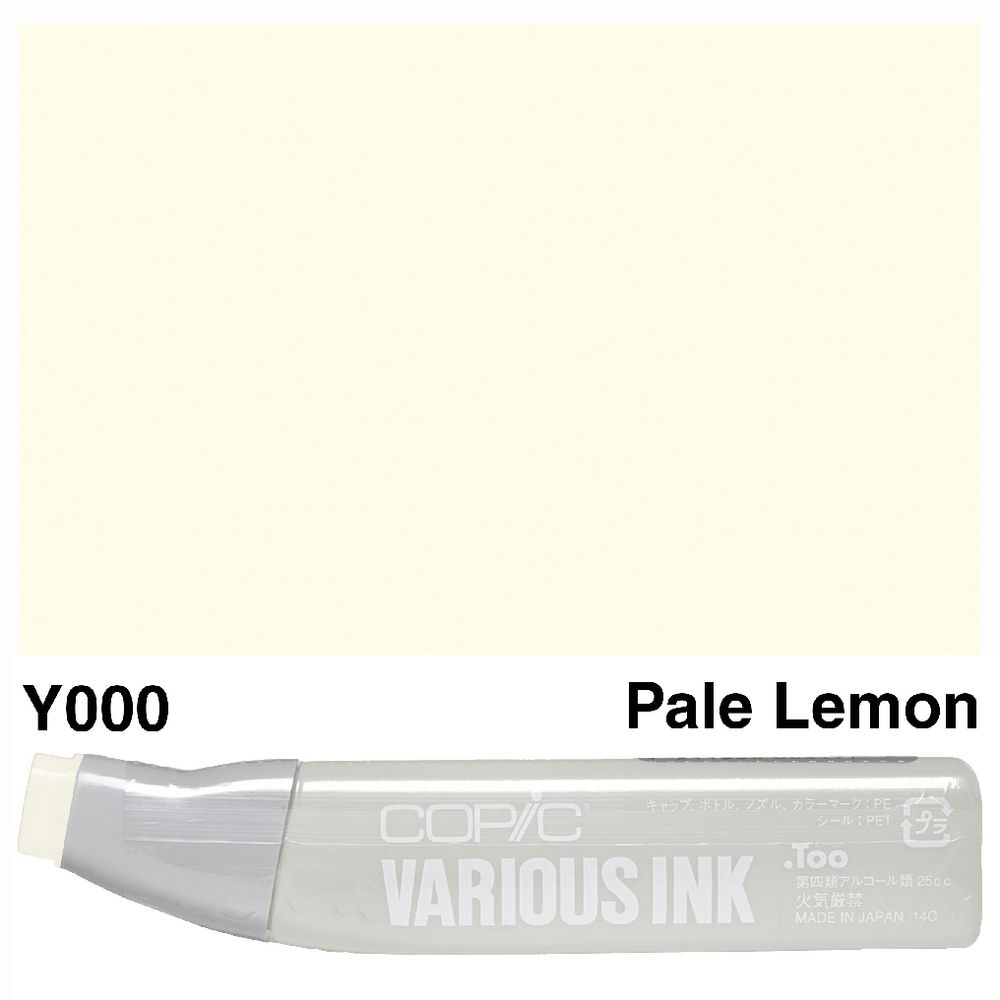 Copic Ink 25cc Pale Lemon