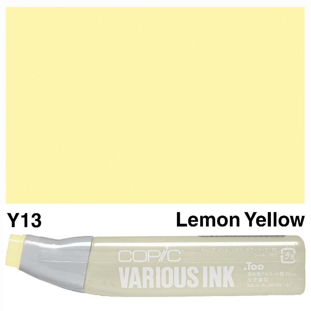 Copic Ink 25cc Lemon Yellow