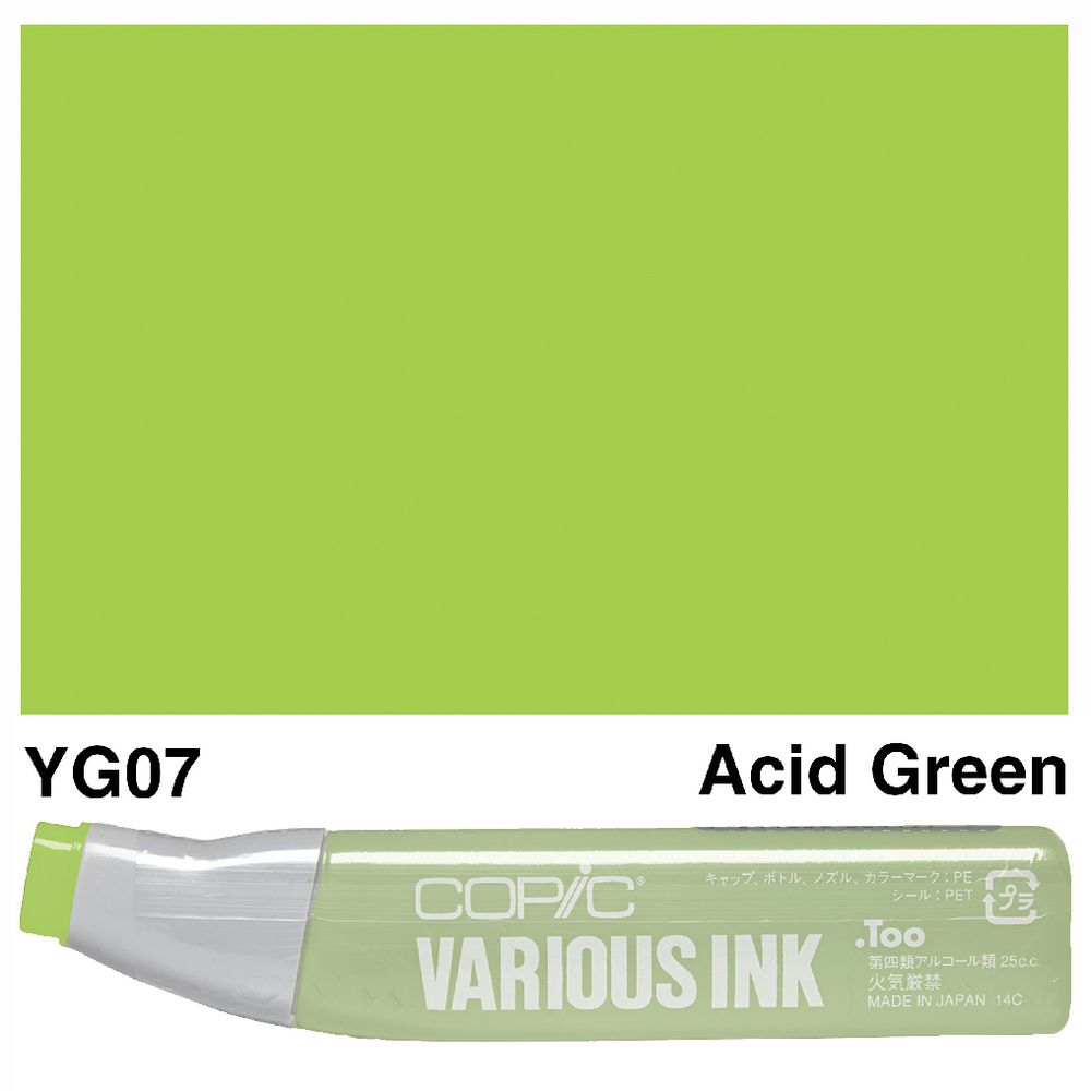 Copic Ink 25cc Acid Green