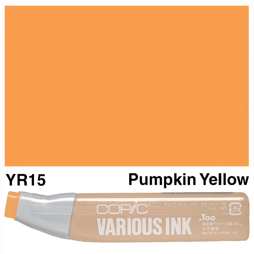 Copic Ink 25cc Pumpkin Yellow
