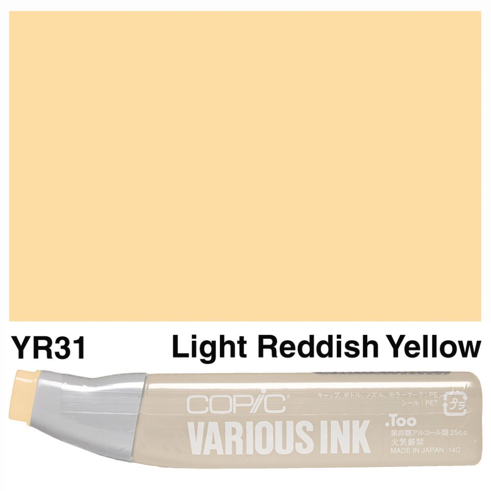 Copic Ink 25cc Light Reddish Yellow
