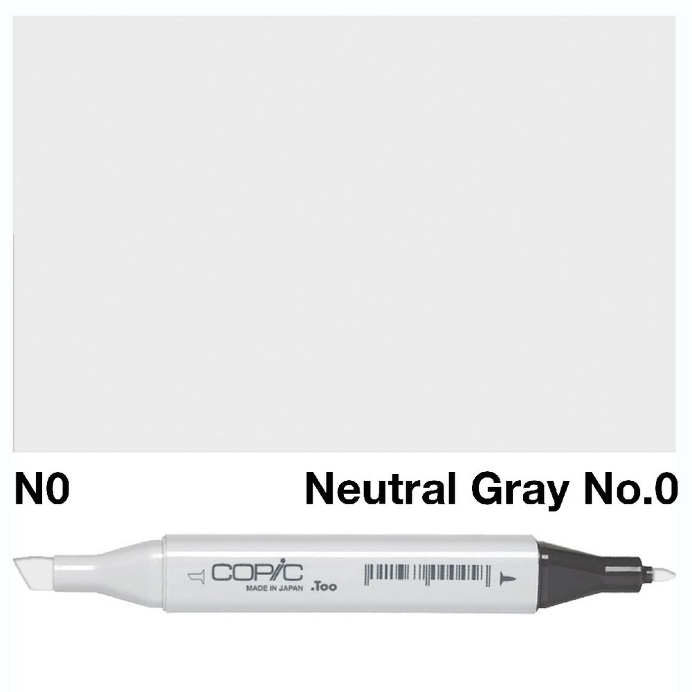 Copic Original Dual Nib Marker N0 Neutral Gray No.0